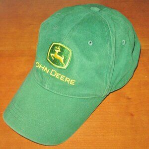 John Deere Green Baseball Cap Runs Like a Deere OSFA